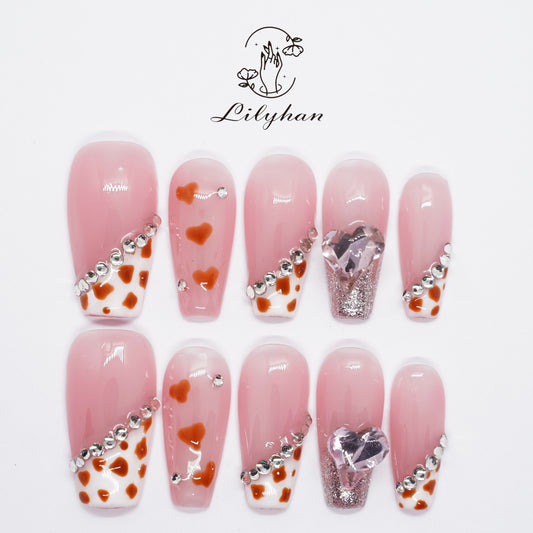 Heart Leopard Print